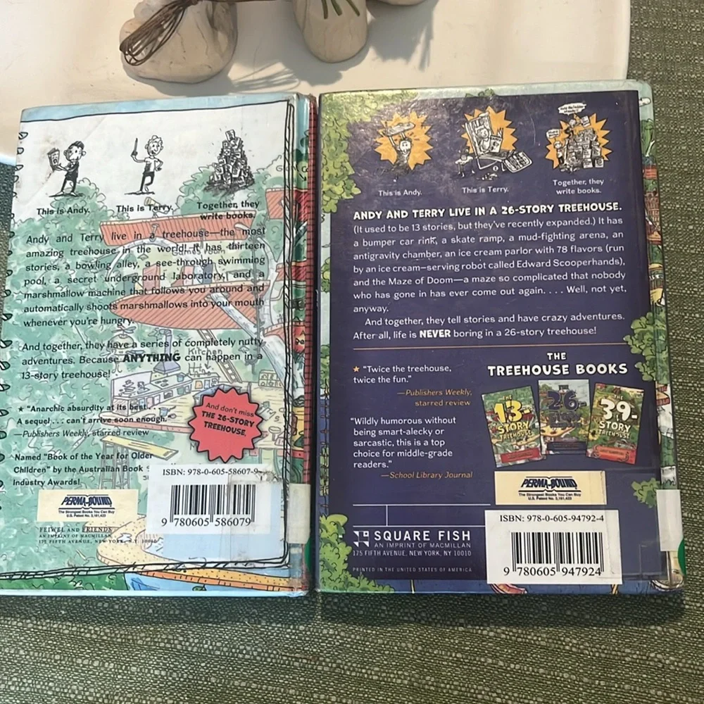 Treehouse Books Collection Andy Griffiths 6 Books Bundle 13, 26, 39, 52, 65, 117